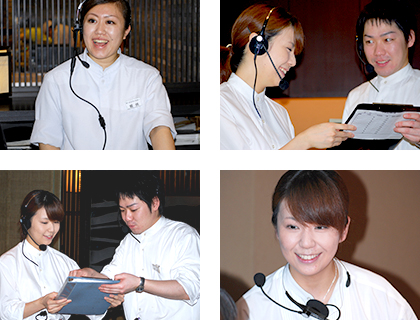 和食部門 フロア