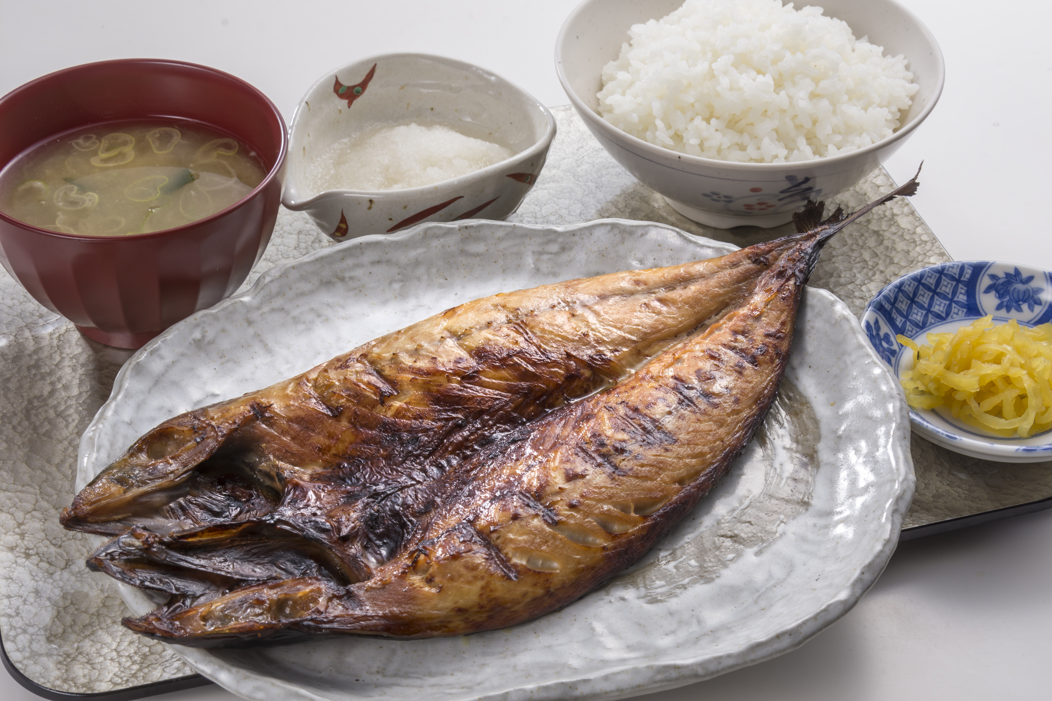 大さばの能登いしる醤油漬焼き定食