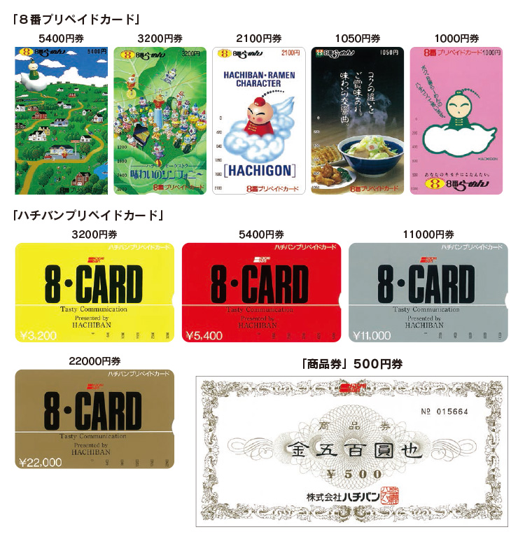 8番プリペイドカード等取扱終了に伴う払戻しのご案内 | 野菜らーめん 
