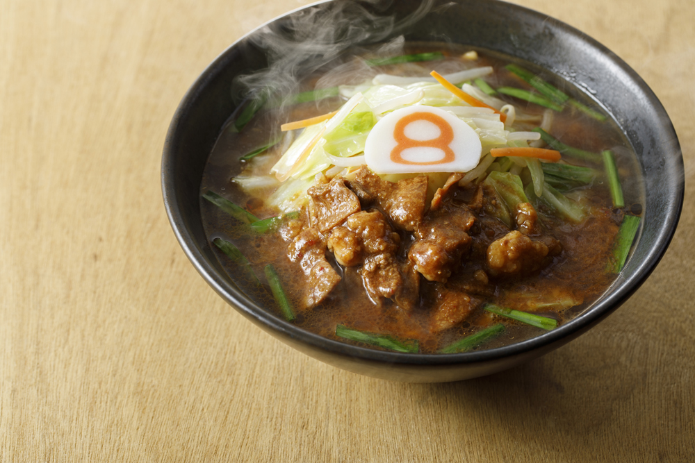 野菜牛もつ煮らーめん