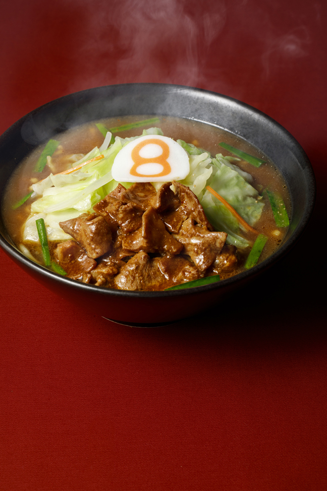 野菜牛もつ煮らーめん