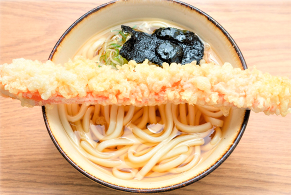 スギヨさんのジャンボカニカマうどん