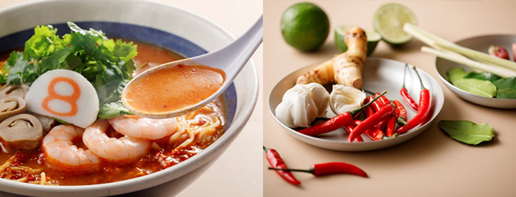 トムヤムクンらーめん