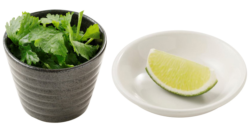 ライム増し・パクチー増し