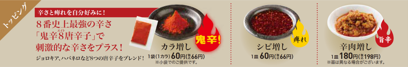 トッピング