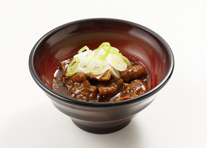 食べ方いろいろ！トッピング「牛もつ煮」