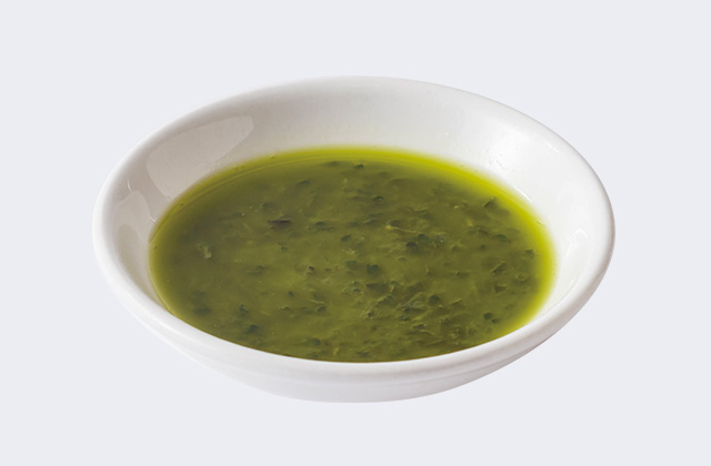 トッピング「バジルソース」