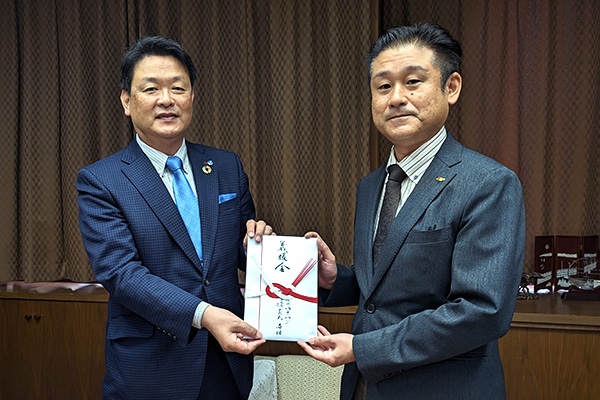 七尾市へお届け