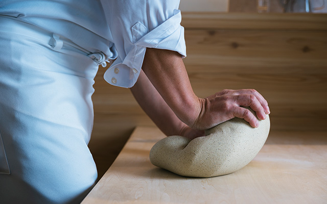 店内製麺自家製「生そば」