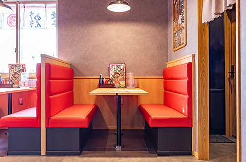 家族利用できる座席