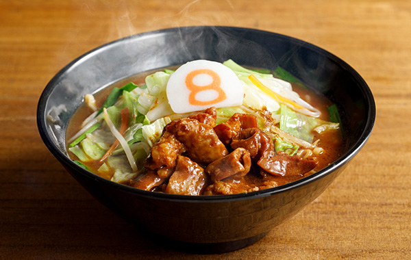 野菜牛もつ煮らーめん