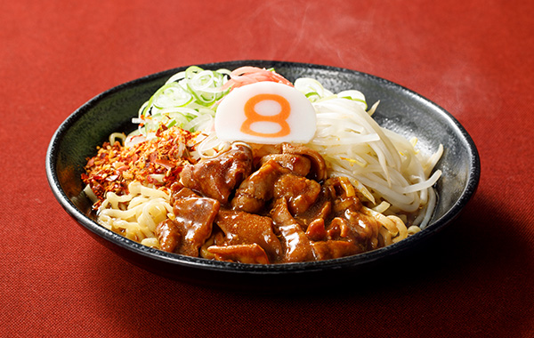 牛もつ煮唐麺