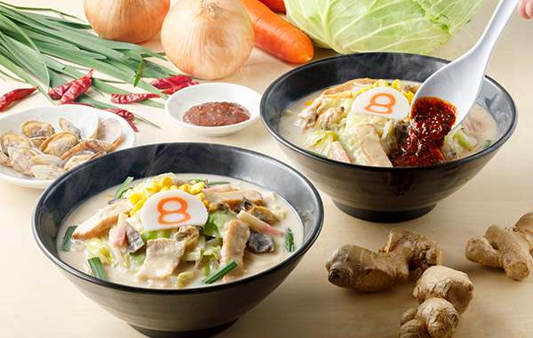 8番らーめん“とんこつ”ファン必見！】この冬「野菜とんこつらーめん