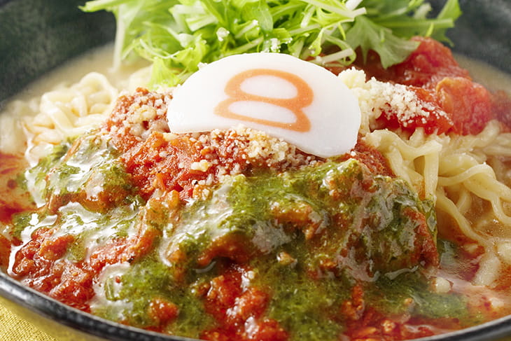 バジルトマト唐麺