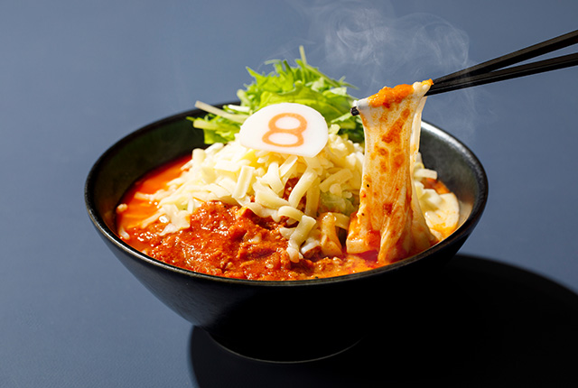 チーズまみれ野菜トマトらーめん